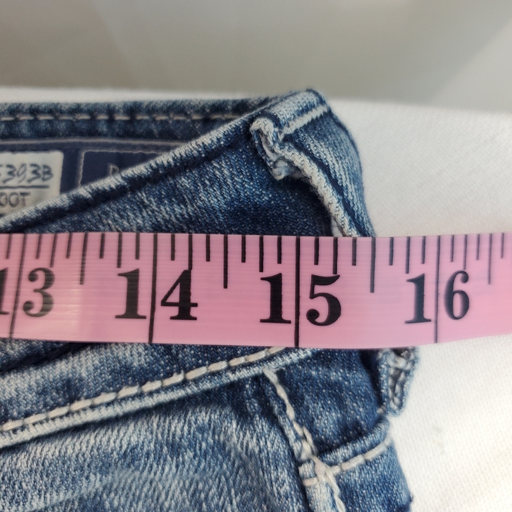Vintage Miss Me Y2K low rise boot cut jeans 27 - Picture 13 of 15